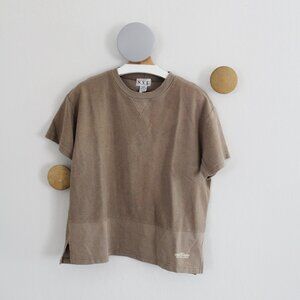 N.Y.L. New York Laundry - Square Short Sleeve Top - Size Medium